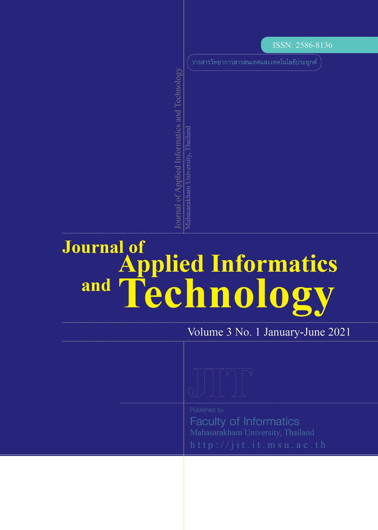VOL. 3 NO. 1 (2021): JANUARY -JUNE – Journal of Applied Informatics and ...